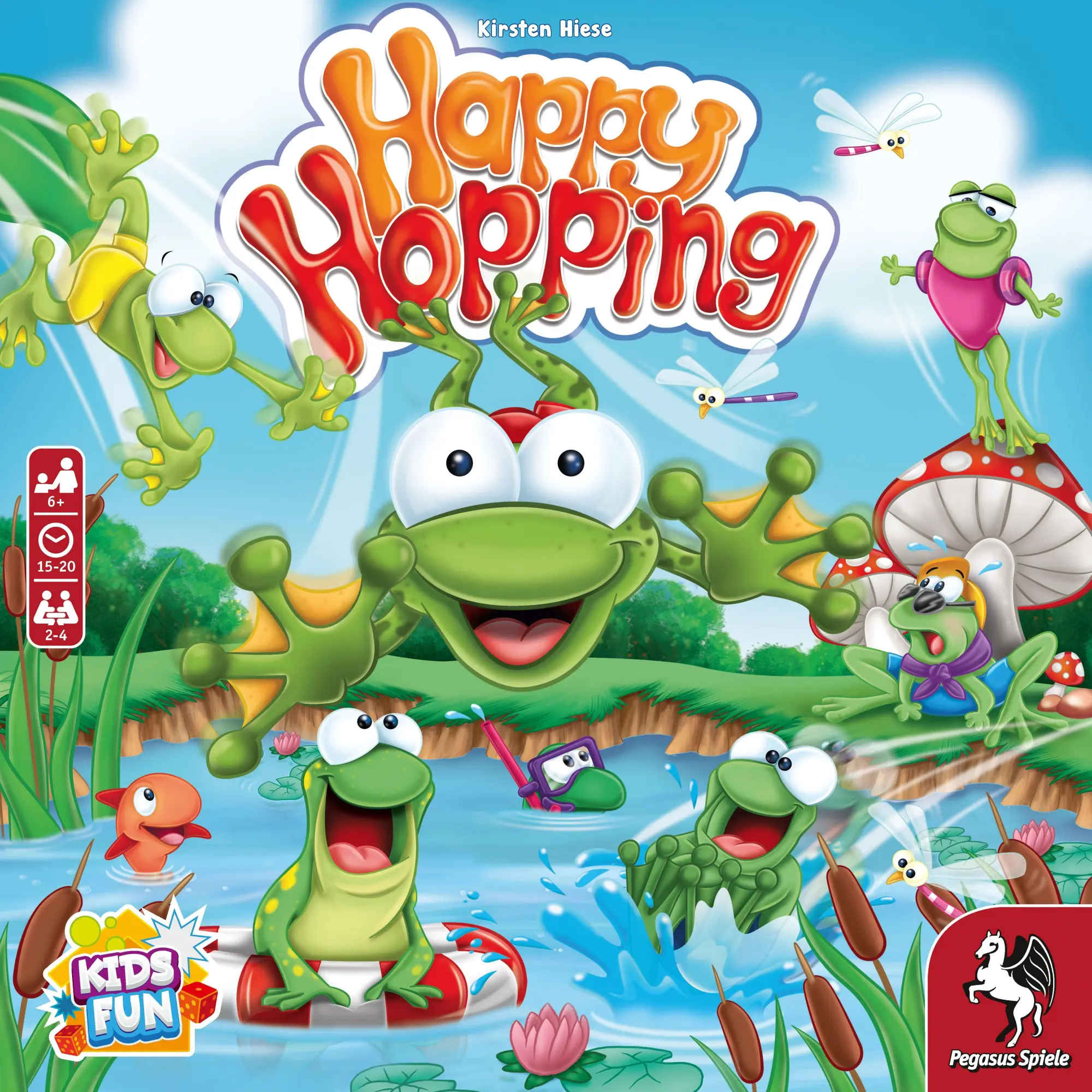 Cover: 4250231728747 | Happy Hopping (deutsch/englisch) | Kirsten Hiese | Spiel | Brettspiel