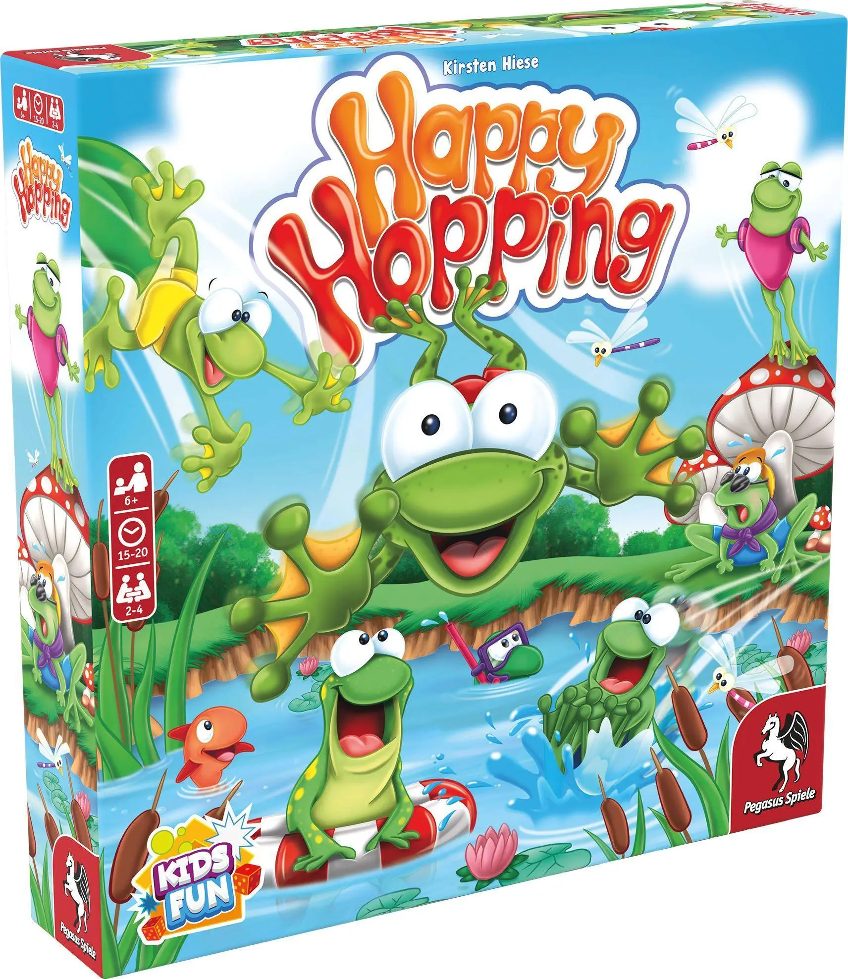 Bild: 4250231728747 | Happy Hopping (deutsch/englisch) | Kirsten Hiese | Spiel | Brettspiel