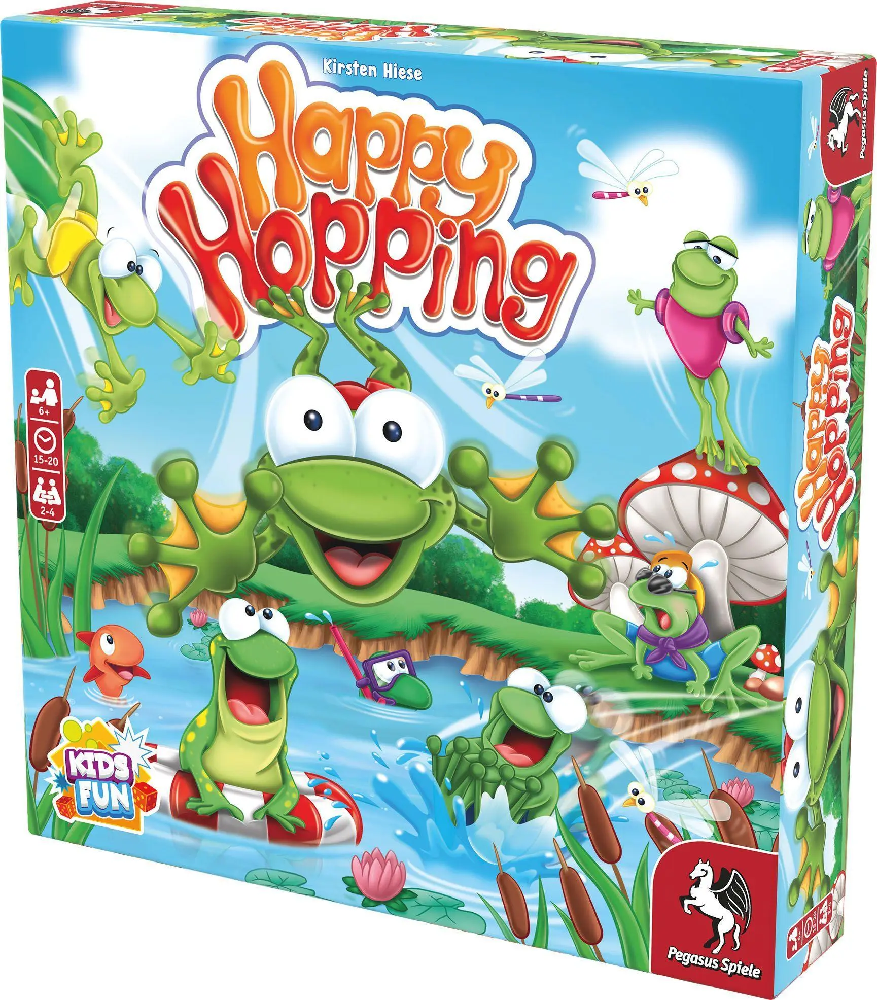 Bild: 4250231728747 | Happy Hopping (deutsch/englisch) | Kirsten Hiese | Spiel | Brettspiel