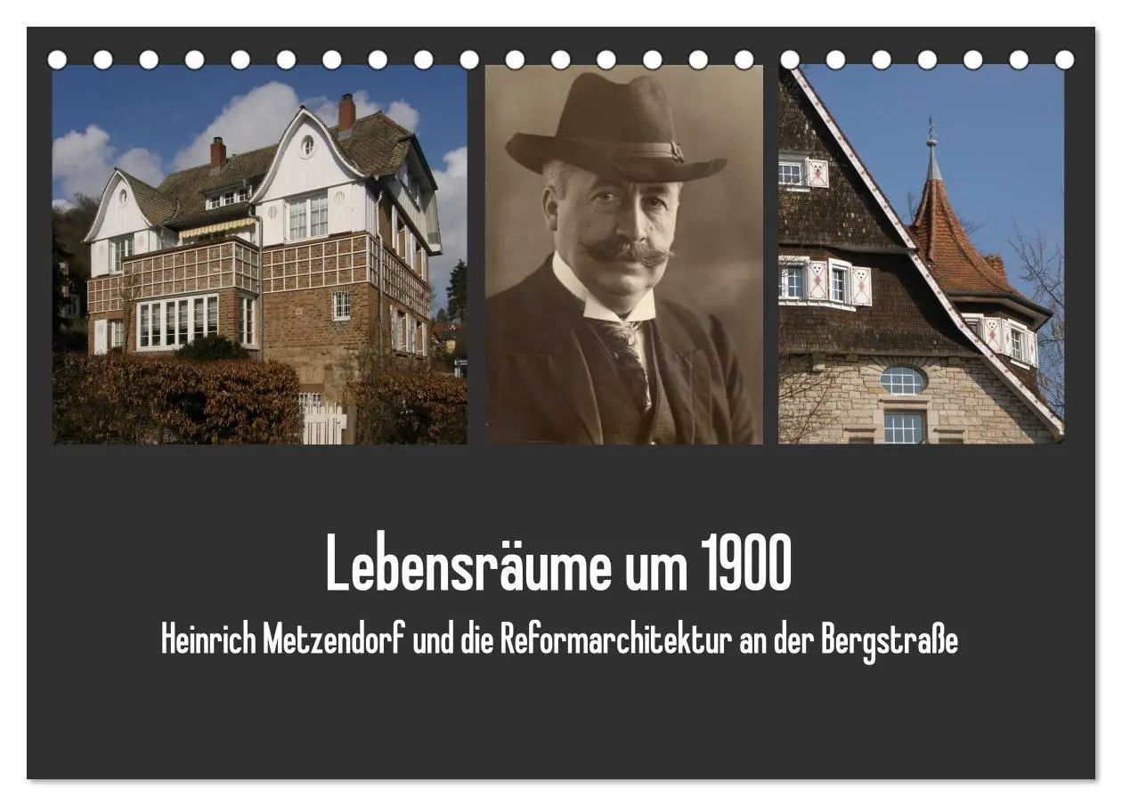 Cover: 9783516168747 | Lebensräume um 1900 (Tischkalender 2026 DIN A5 quer), CALVENDO...