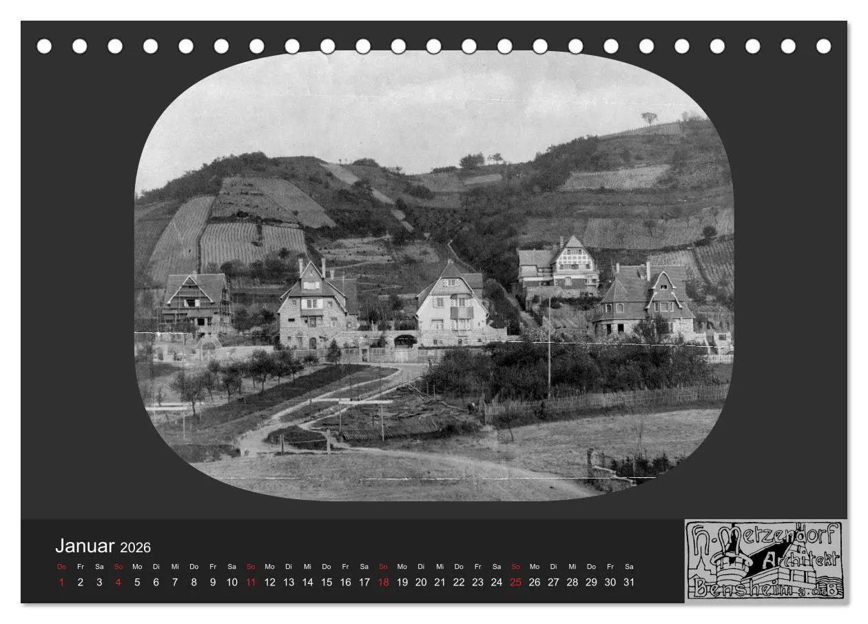 Bild: 9783516168747 | Lebensräume um 1900 (Tischkalender 2026 DIN A5 quer), CALVENDO...