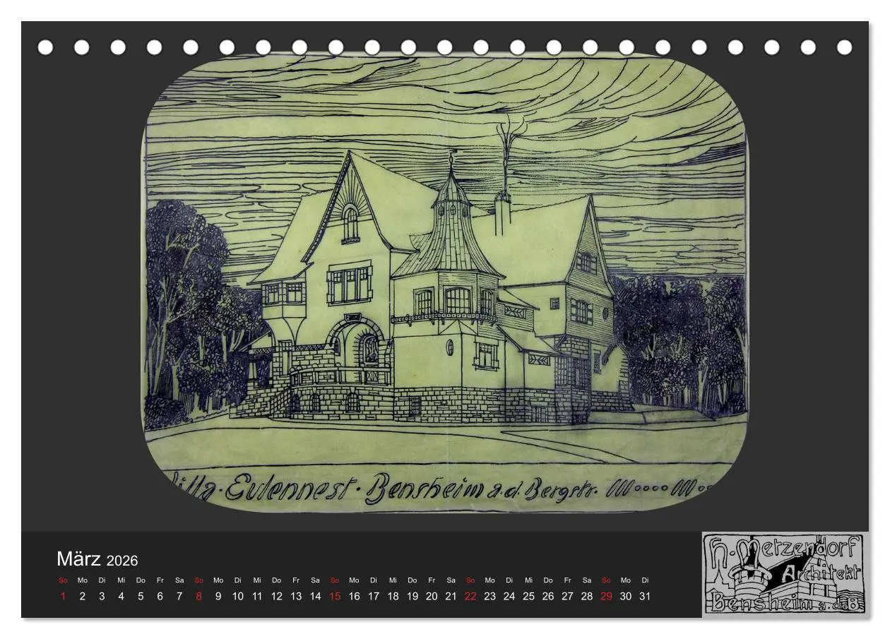 Bild: 9783516168747 | Lebensräume um 1900 (Tischkalender 2026 DIN A5 quer), CALVENDO...