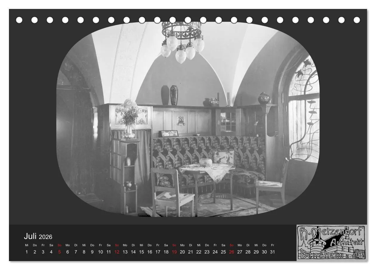 Bild: 9783516168747 | Lebensräume um 1900 (Tischkalender 2026 DIN A5 quer), CALVENDO...