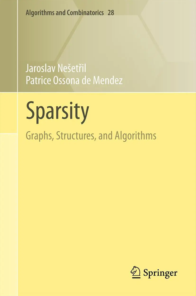 Cover: 9783642278747 | Sparsity | Graphs, Structures, and Algorithms | Mendez (u. a.) | Buch