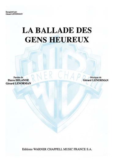 Cover: 9788872078747 | La Ballade des Gens Heureux | Gerard Lenorman | Buch | Carisch France