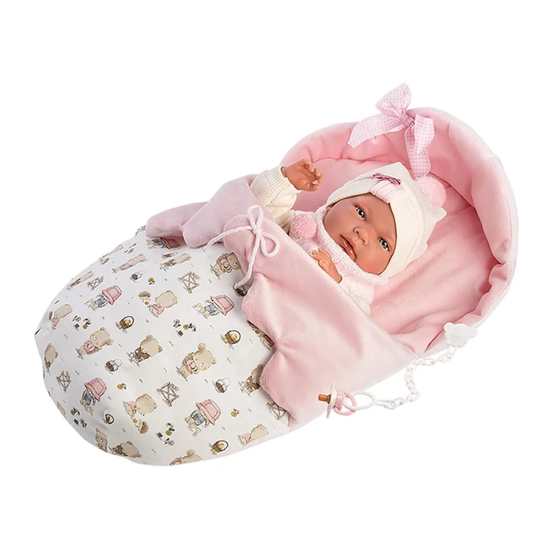 Cover: 8426265738847 | Babypuppe Nica 40cm | 1073884 | LLORENS | EAN 8426265738847