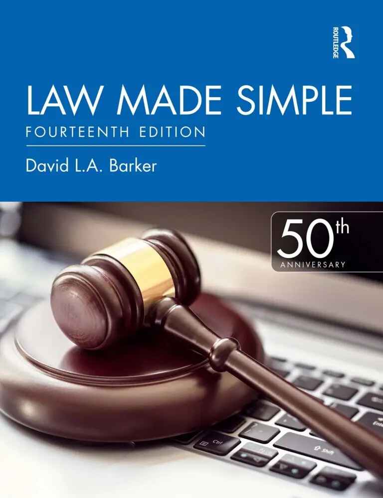 Cover: 9781138488847 | Law Made Simple | David L. A. Barker | Taschenbuch | Englisch | 2020
