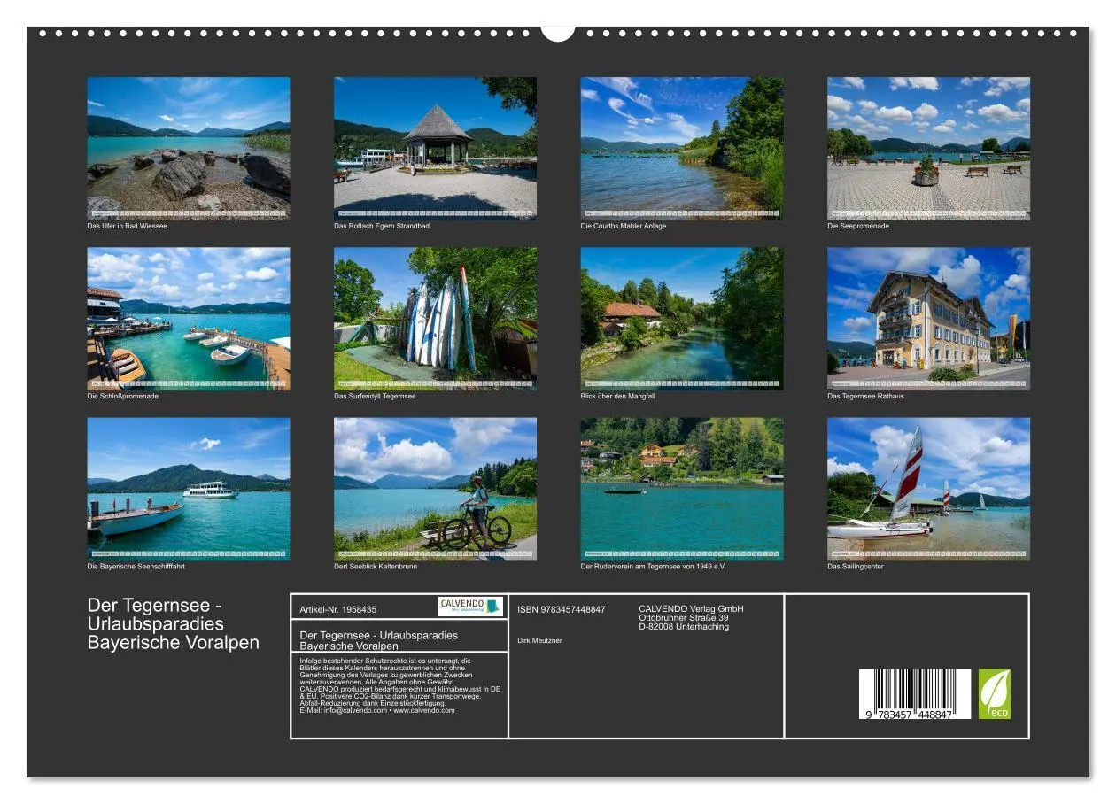 Bild: 9783457448847 | Der Tegernsee - Urlaubsparadies Bayerische Voralpen (hochwertiger...
