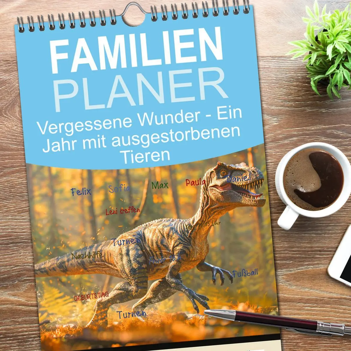 Bild: 9783516608847 | Familienplaner 2026 - Vergessene Wunder - Ein Jahr mit...