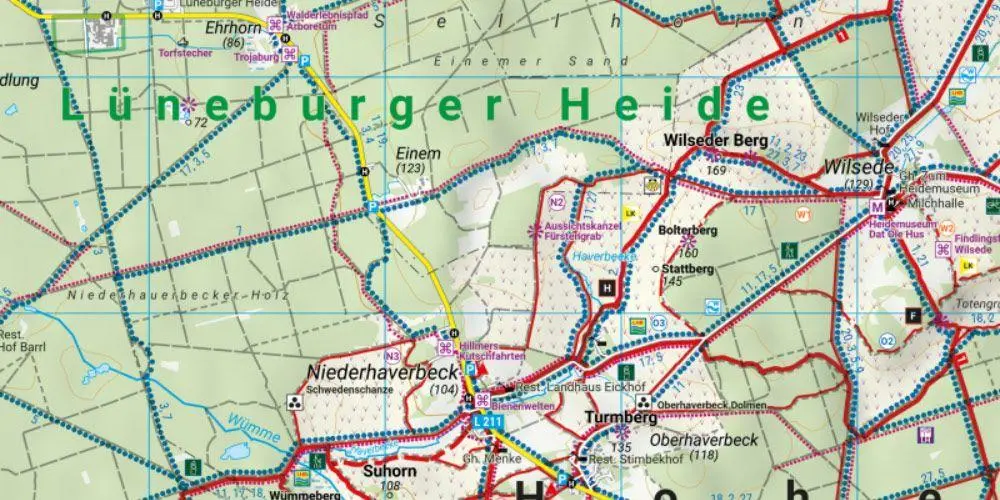 Bild: 9783707918847 | freytag &amp; berndt Wanderkarte WKD 5082 Naturpark Lüneburger Heide,...