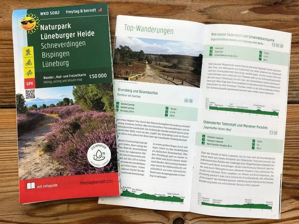 Bild: 9783707918847 | freytag &amp; berndt Wanderkarte WKD 5082 Naturpark Lüneburger Heide,...