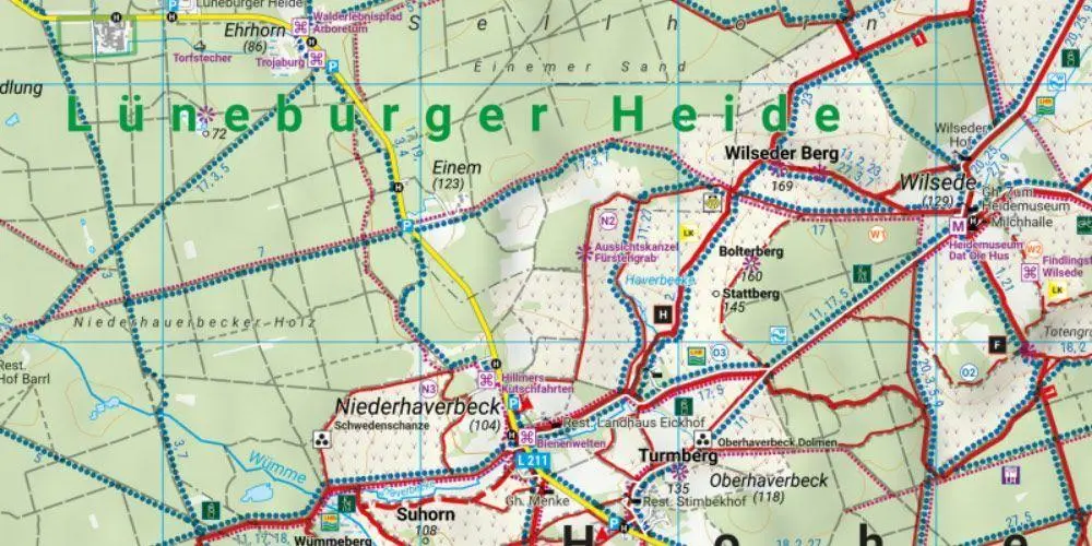 Bild: 9783707918847 | freytag &amp; berndt Wanderkarte WKD 5082 Naturpark Lüneburger Heide,...