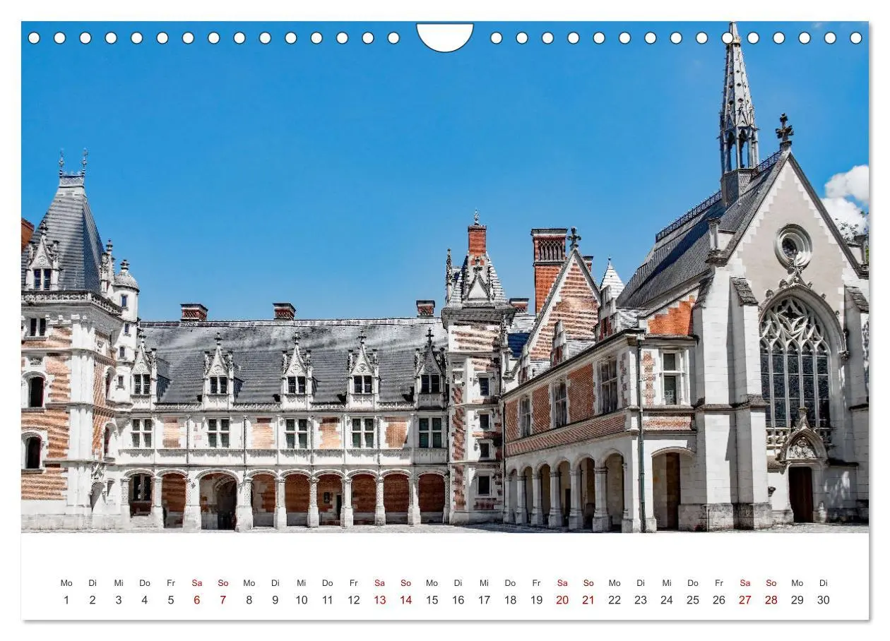 Bild: 9783457368947 | Schlösser der Loire (Wandkalender 2026 DIN A4 quer), CALVENDO...
