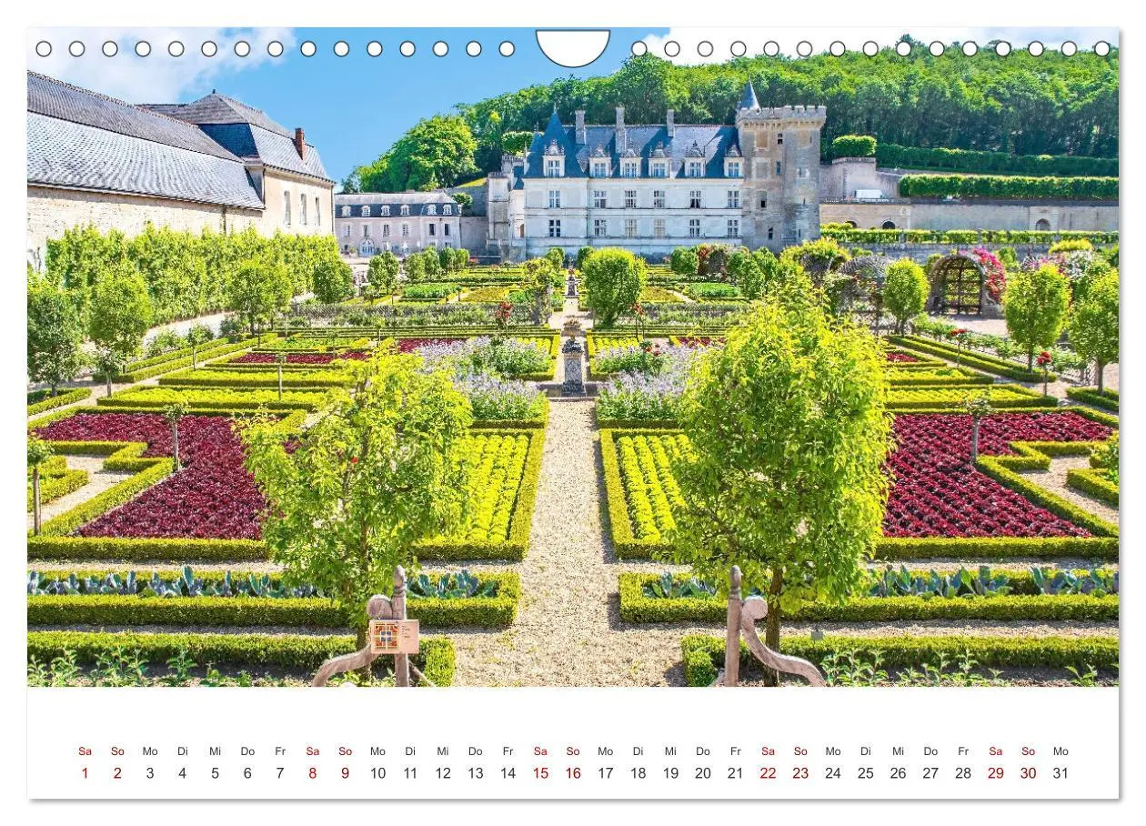 Bild: 9783457368947 | Schlösser der Loire (Wandkalender 2026 DIN A4 quer), CALVENDO...