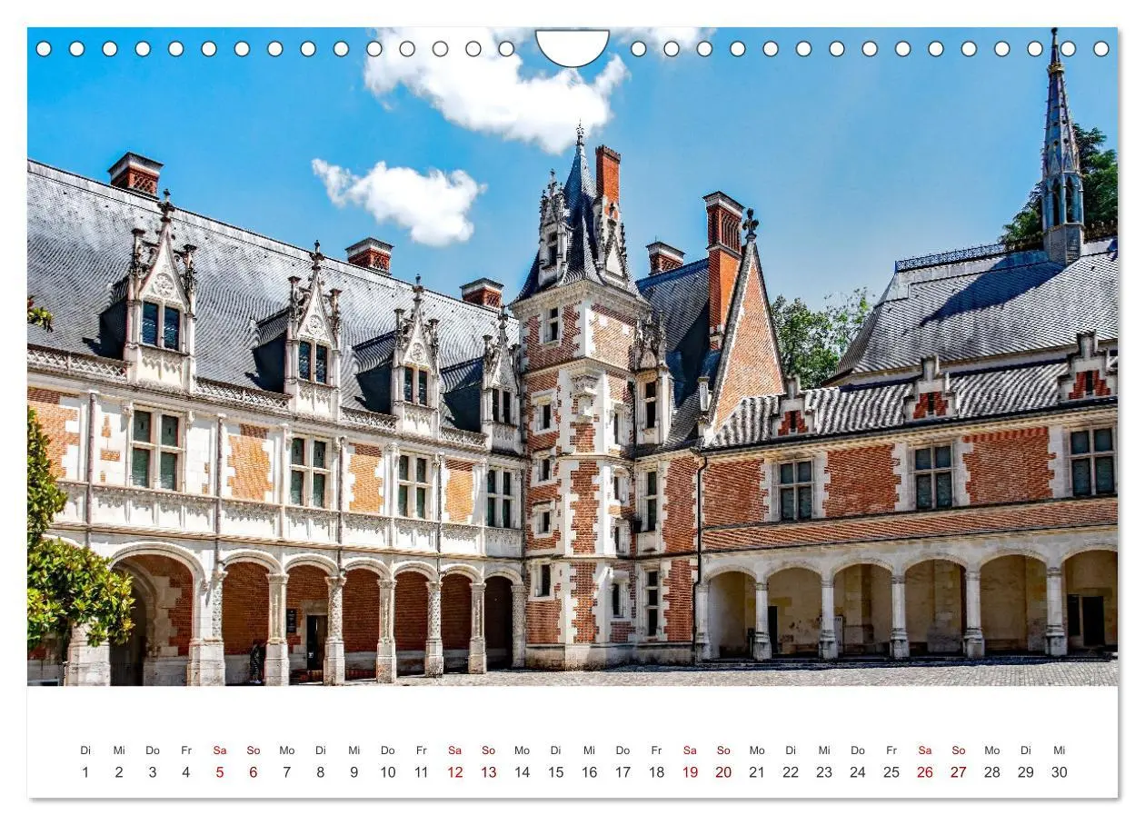 Bild: 9783457368947 | Schlösser der Loire (Wandkalender 2026 DIN A4 quer), CALVENDO...