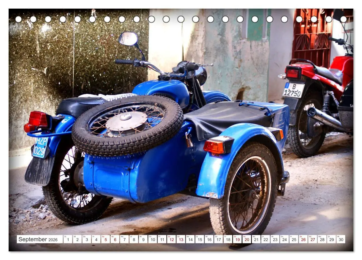 Bild: 9783457508947 | Motorrad-Legende Ural (Tischkalender 2026 DIN A5 quer), CALVENDO...