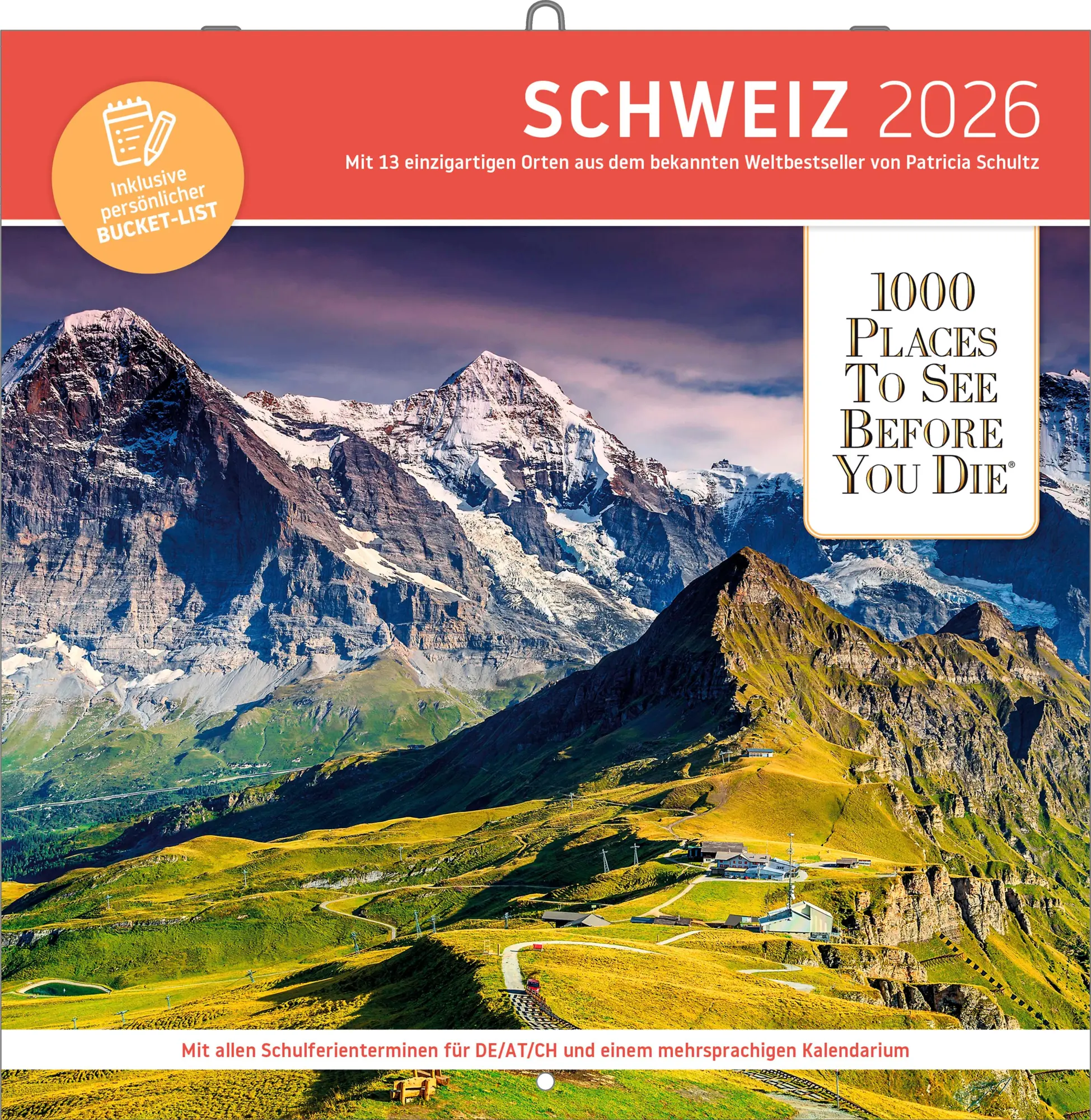 Cover: 9783961418947 | Schweiz | Alpha Edition | Kalender | ALPHA EDITION (Kalender) | 28 S.