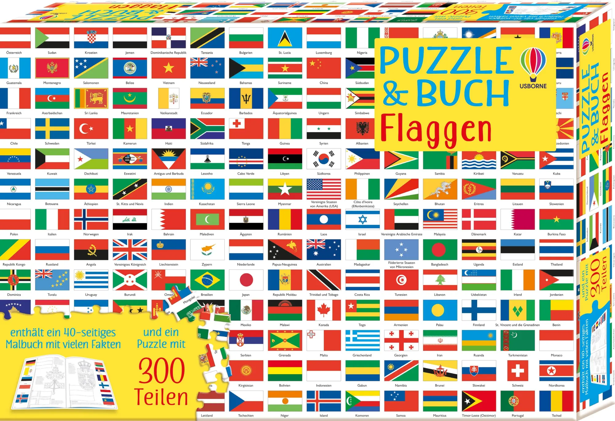Cover: 9781789419047 | Puzzle &amp; Buch: Flaggen | Sue Meredith | Spiel | Puzzle-und-Buch-Reihe