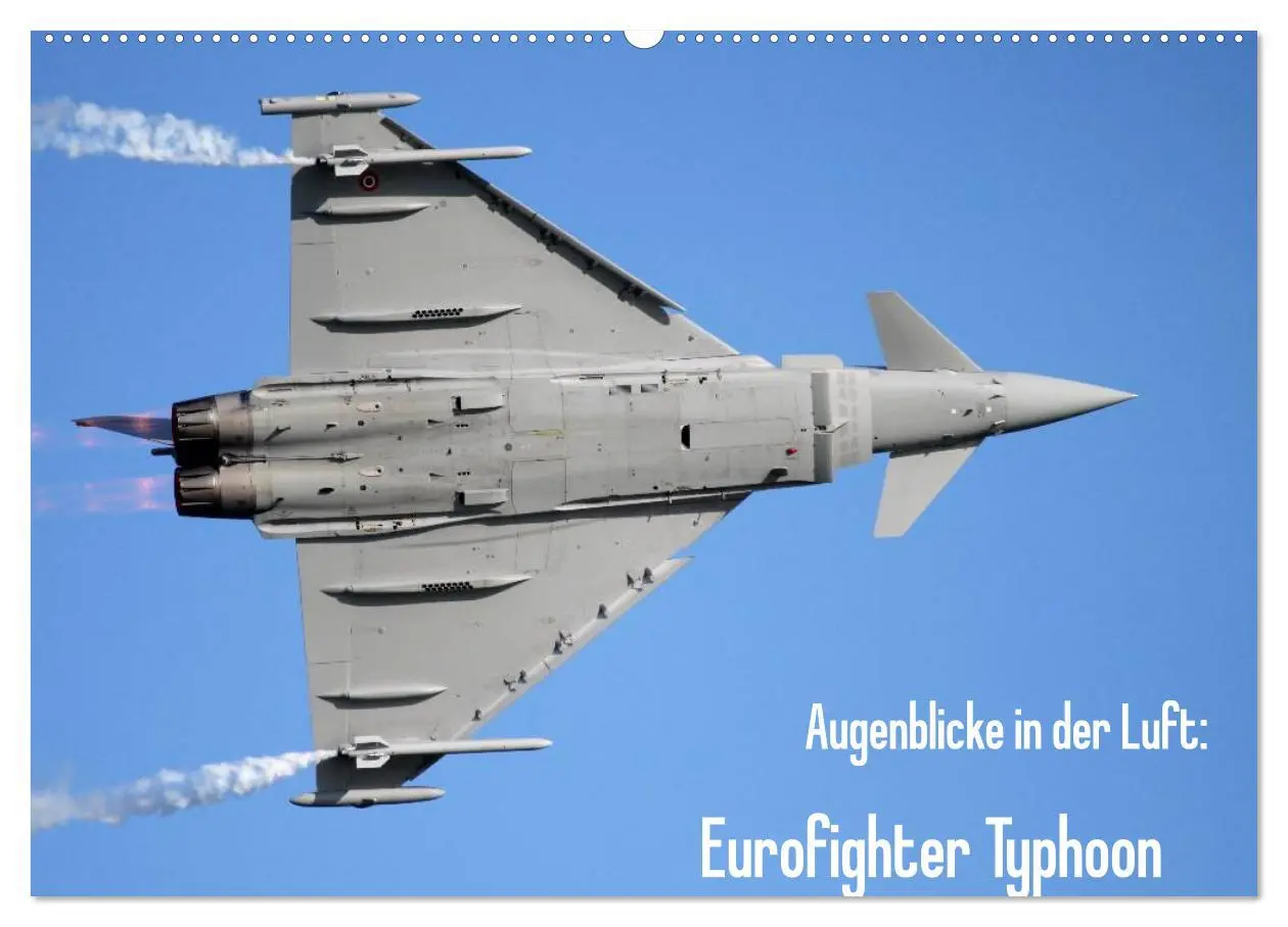 Cover: 9783457949047 | Augenblicke in der Luft: Eurofighter Typhoon (Wandkalender 2026 DIN...