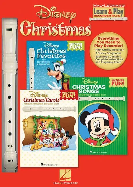 Cover: 9781495069147 | Disney Christmas: Learn &amp; Play Recorder Pack [With Recorder] | Corp