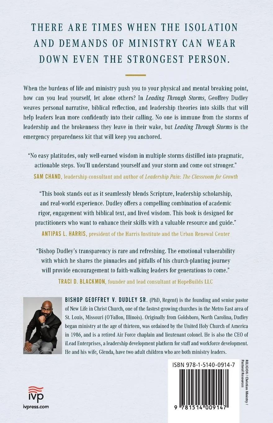 Rückseite: 9781514009147 | Leading Through Storms | Geoffrey V. Dudley | Taschenbuch | Englisch