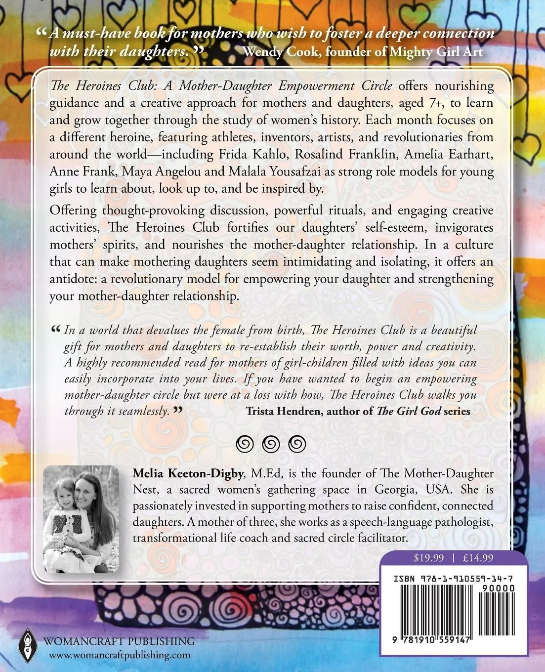 Rückseite: 9781910559147 | The Heroines Club | A Mother-Daughter Empowerment Circle | Taschenbuch