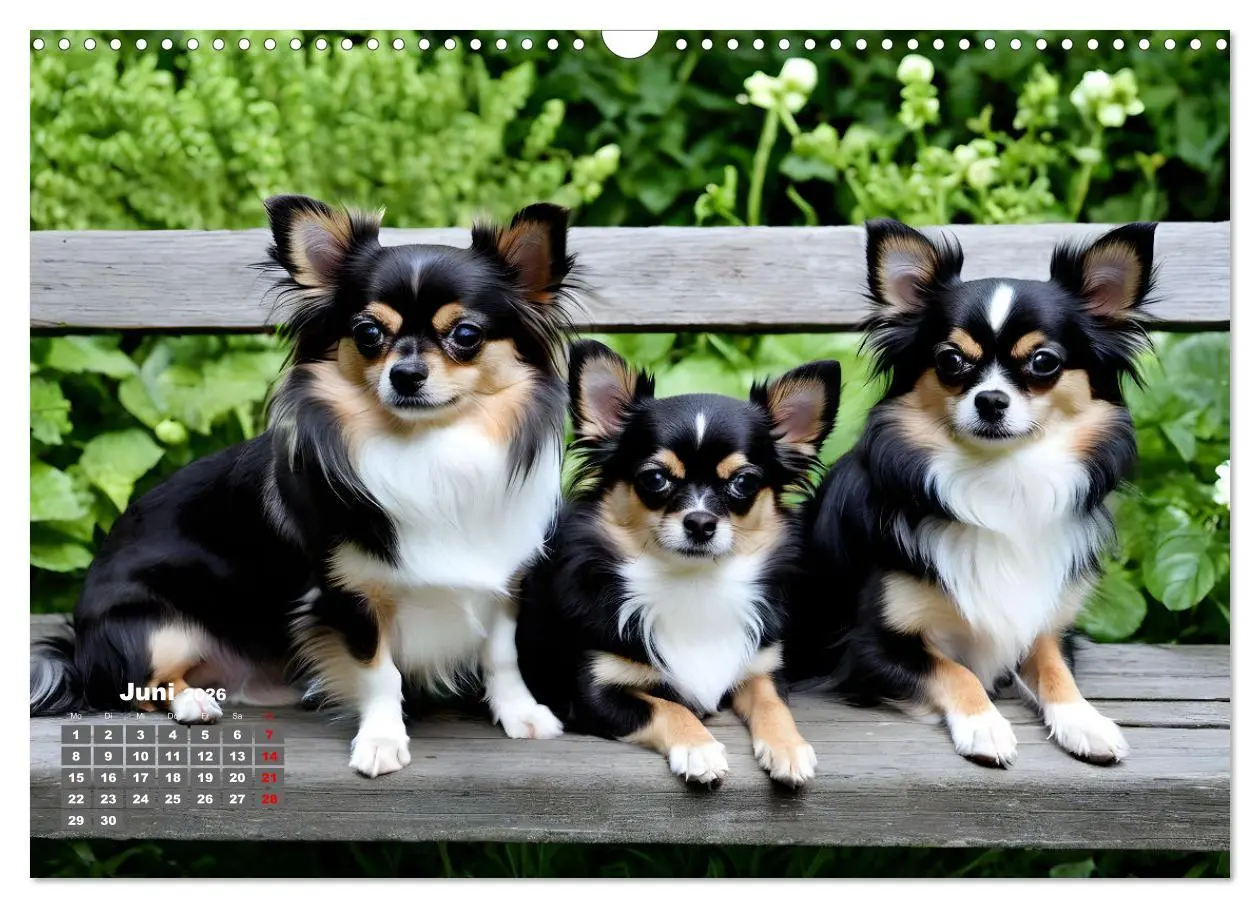 Bild: 9783457249147 | Chihuahua - der mutige Winzling (Wandkalender 2026 DIN A3 quer),...