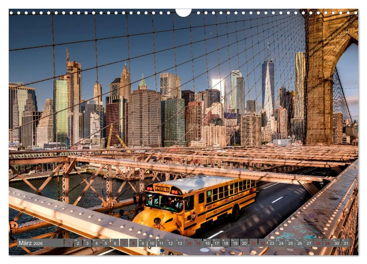 Bild: 9783457939147 | New York City Vibes (Wandkalender 2026 DIN A3 quer), CALVENDO...