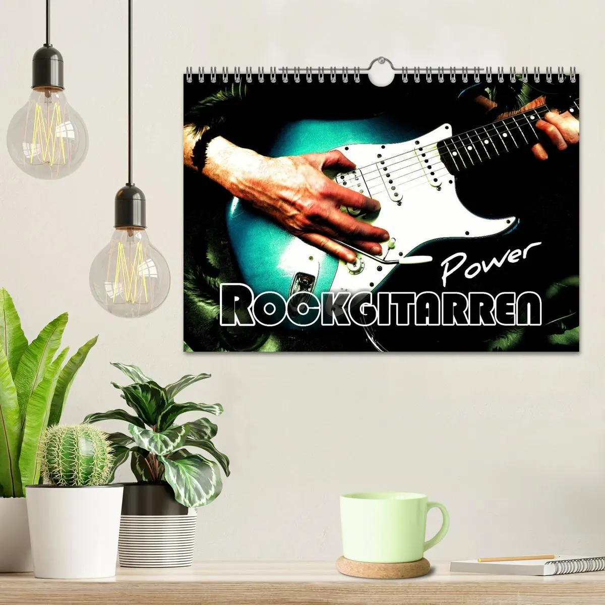 Bild: 9783516029147 | Rockgitarren Power (Wandkalender 2026 DIN A4 quer), CALVENDO...