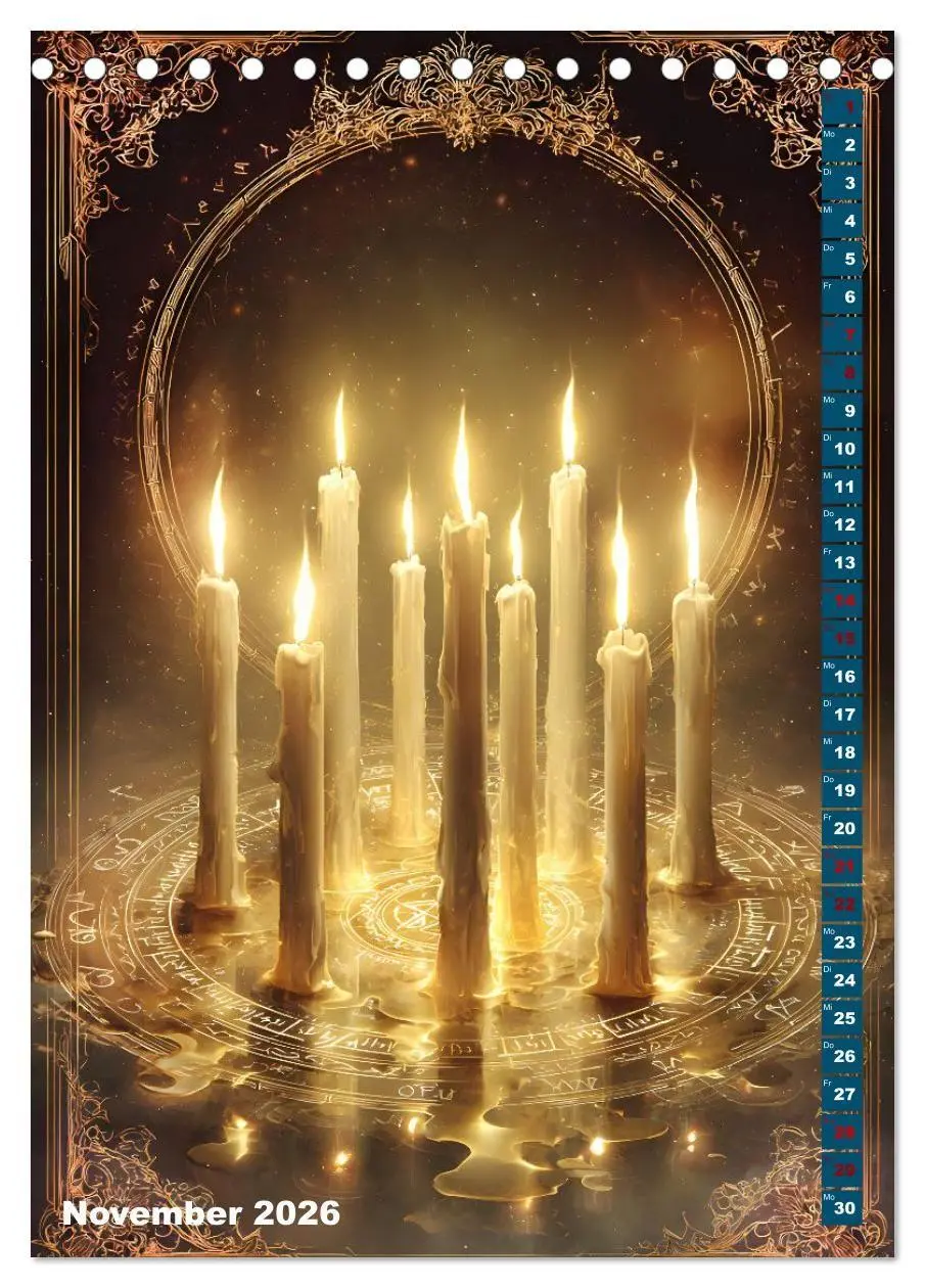 Bild: 9783516719147 | Umbrae Libri (Tischkalender 2026 DIN A5 hoch), CALVENDO Monatskalender