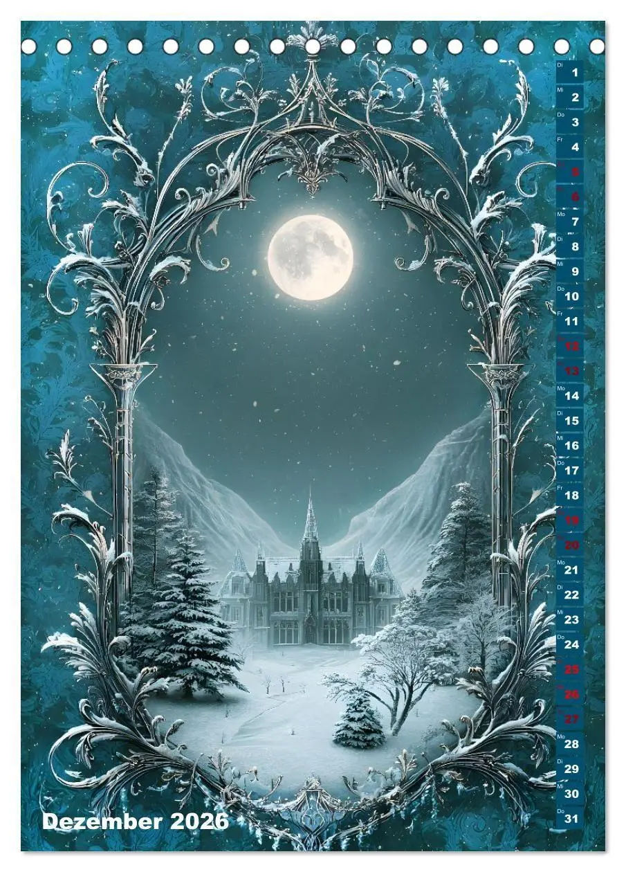 Bild: 9783516719147 | Umbrae Libri (Tischkalender 2026 DIN A5 hoch), CALVENDO Monatskalender
