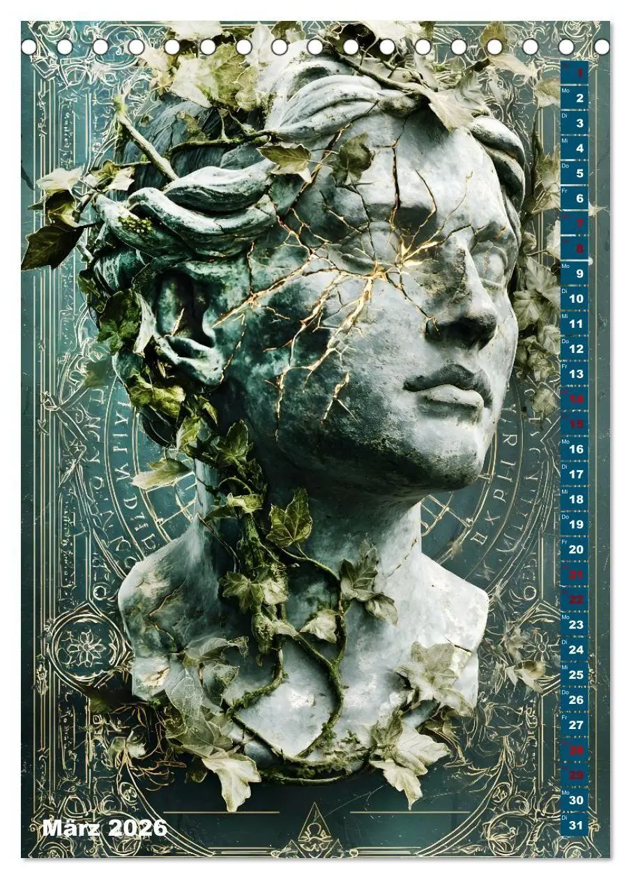 Bild: 9783516719147 | Umbrae Libri (Tischkalender 2026 DIN A5 hoch), CALVENDO Monatskalender