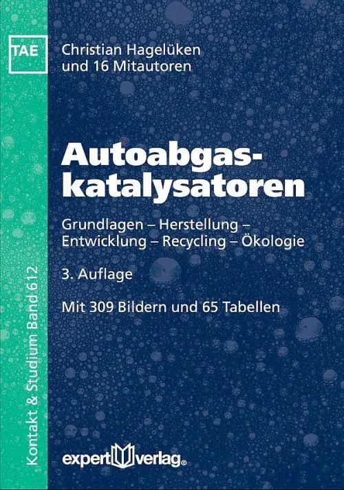 Cover: 9783816929147 | Autoabgaskatalysatoren | Christian Hagelüken (u. a.) | Taschenbuch
