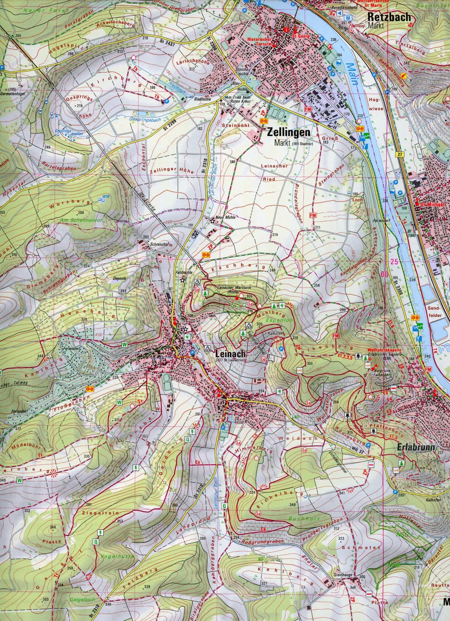 Bild: 9783899339147 | Würzburg 1:25 000 | Digitalisierung | (Land-)Karte | Deutsch | 2021