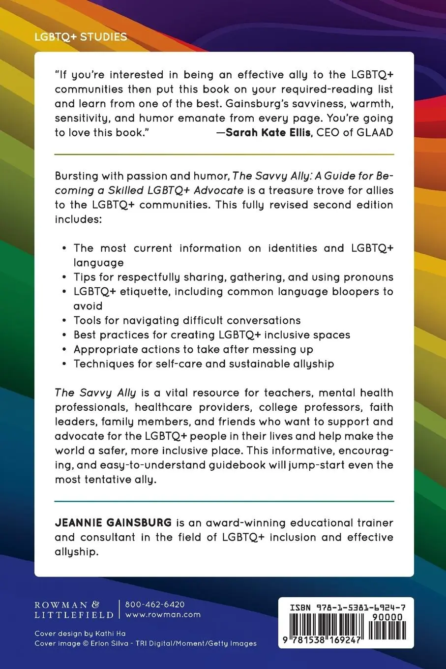 Rückseite: 9781538169247 | The Savvy Ally | A Guide for Becoming a Skilled LGBTQ+ Advocate | Buch