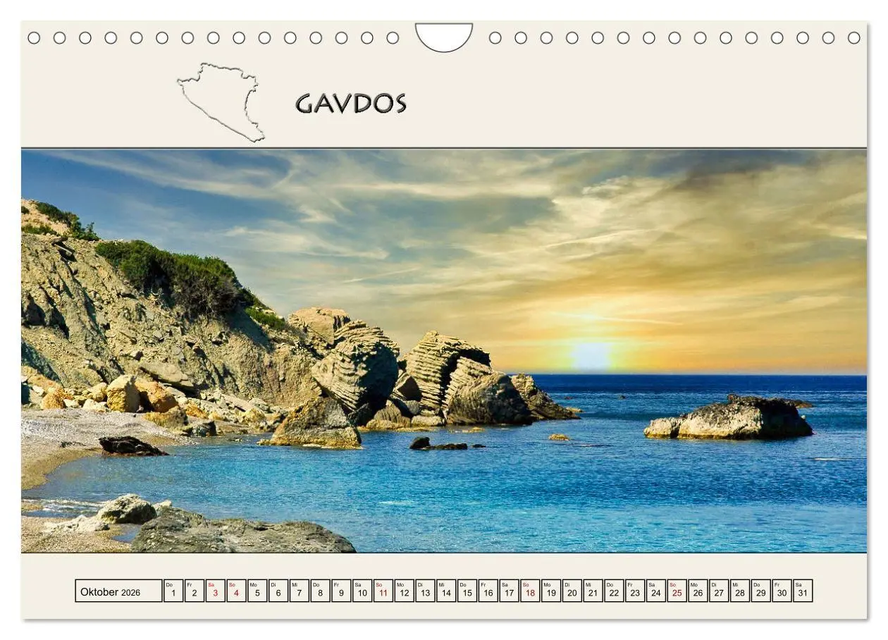Bild: 9783457309247 | Reise durch die Griechische Inselwelt (Wandkalender 2026 DIN A4...