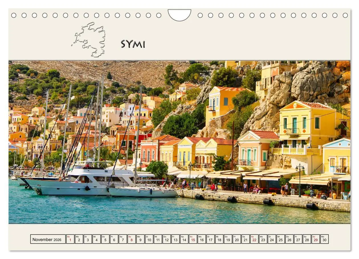 Bild: 9783457309247 | Reise durch die Griechische Inselwelt (Wandkalender 2026 DIN A4...