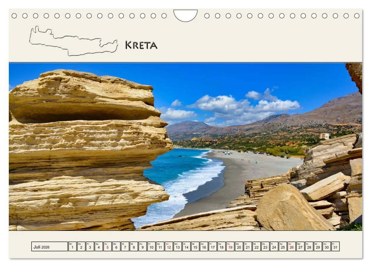 Bild: 9783457309247 | Reise durch die Griechische Inselwelt (Wandkalender 2026 DIN A4...