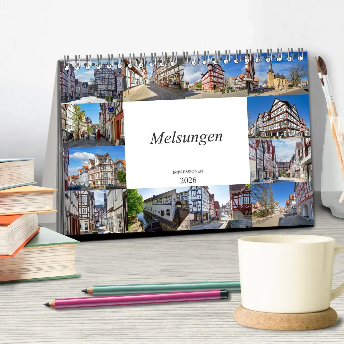 Bild: 9783457619247 | Melsungen Impressionen (Tischkalender 2026 DIN A5 quer), CALVENDO...