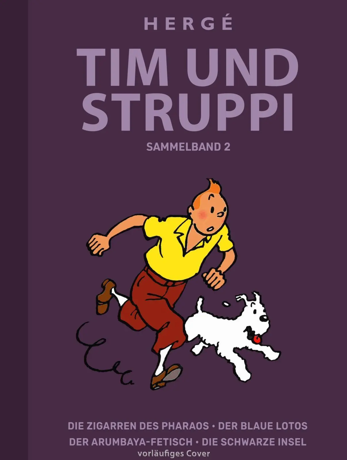 Cover: 9783551809247 | Tim und Struppi Sammelband 2 | Vier Abenteuer in einem Band | Hergé