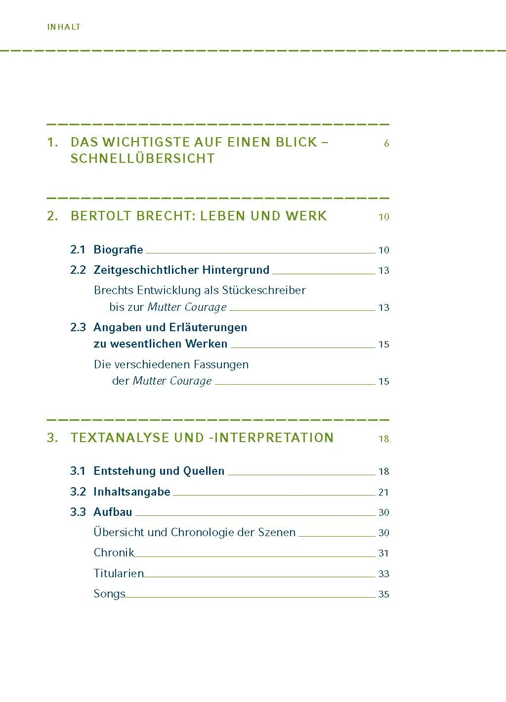 Bild: 9783804419247 | Mutter Courage und ihre Kinder. Textanalyse und Interpretation | Buch