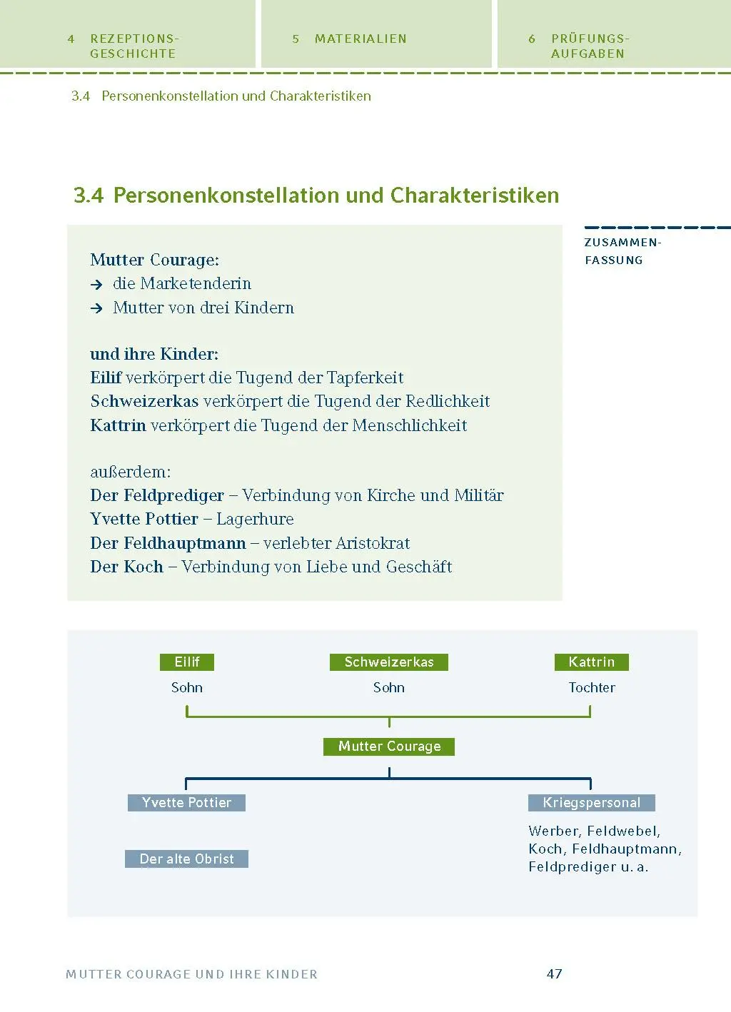 Bild: 9783804419247 | Mutter Courage und ihre Kinder. Textanalyse und Interpretation | Buch