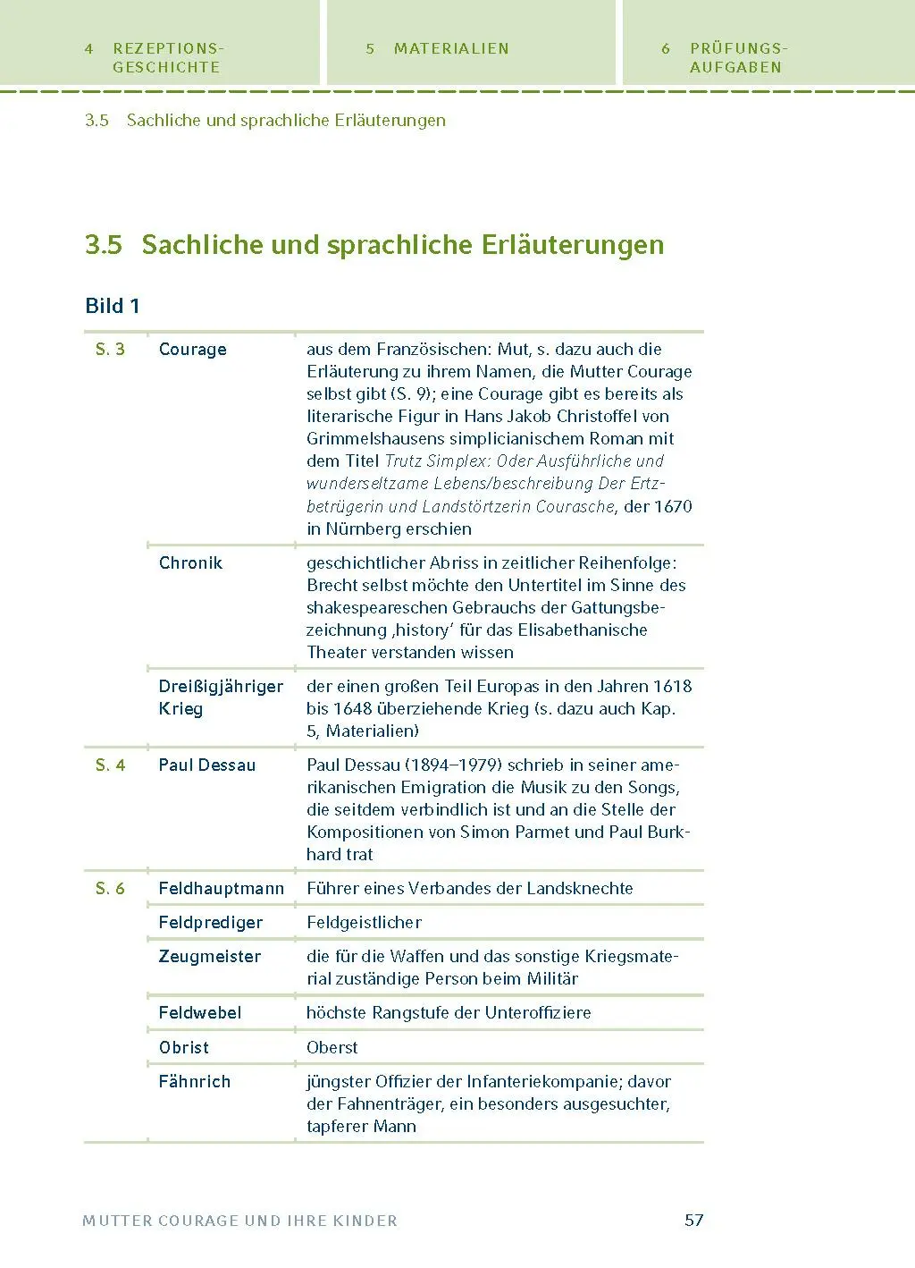 Bild: 9783804419247 | Mutter Courage und ihre Kinder. Textanalyse und Interpretation | Buch