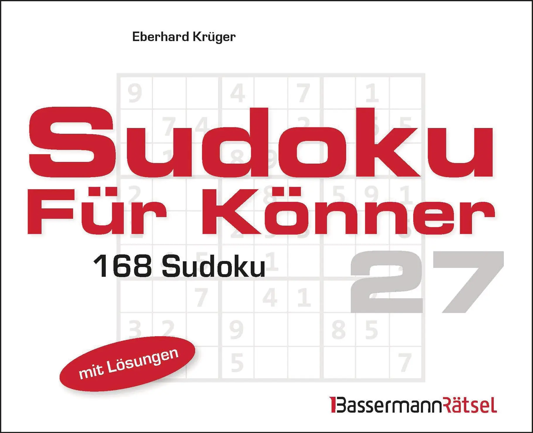 Krüger, Eberhard: Sudoku für Könner 27 (5 Exemplare à 2,99 EUR)