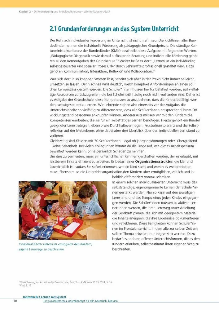 Bild: 9783834669247 | Individuelles Lernen mit System | Maike Grunefeld (u. a.) | Buch