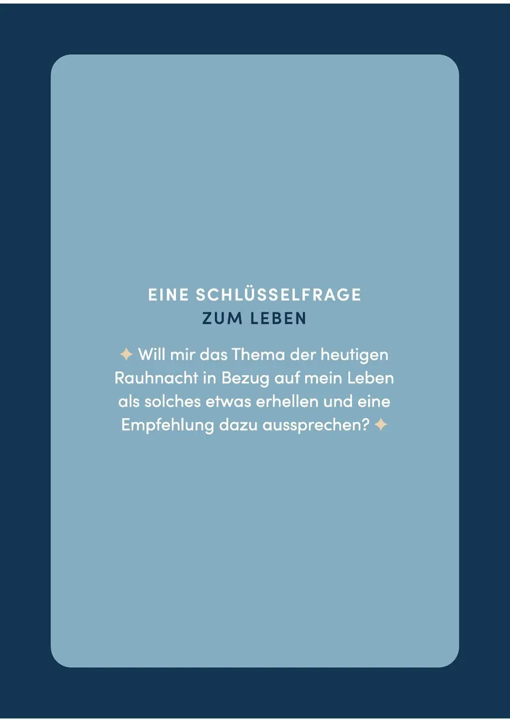 Bild: 9783957289247 | Rauhnächte - 12 Tage nur für dich - Das Kartenset | Tanja Köhler | Box