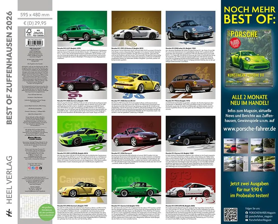 Bild: 9783966649247 | Best of Zuffenhausen Kalender 2026 | Dieter Rebmann | Kalender | 14 S.