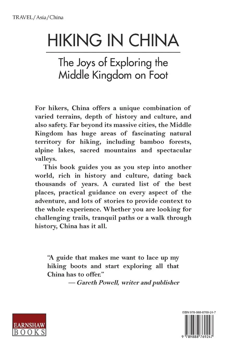Rückseite: 9789888769247 | Hiking in China | Mable-Ann Chang | Taschenbuch | Englisch | 2022