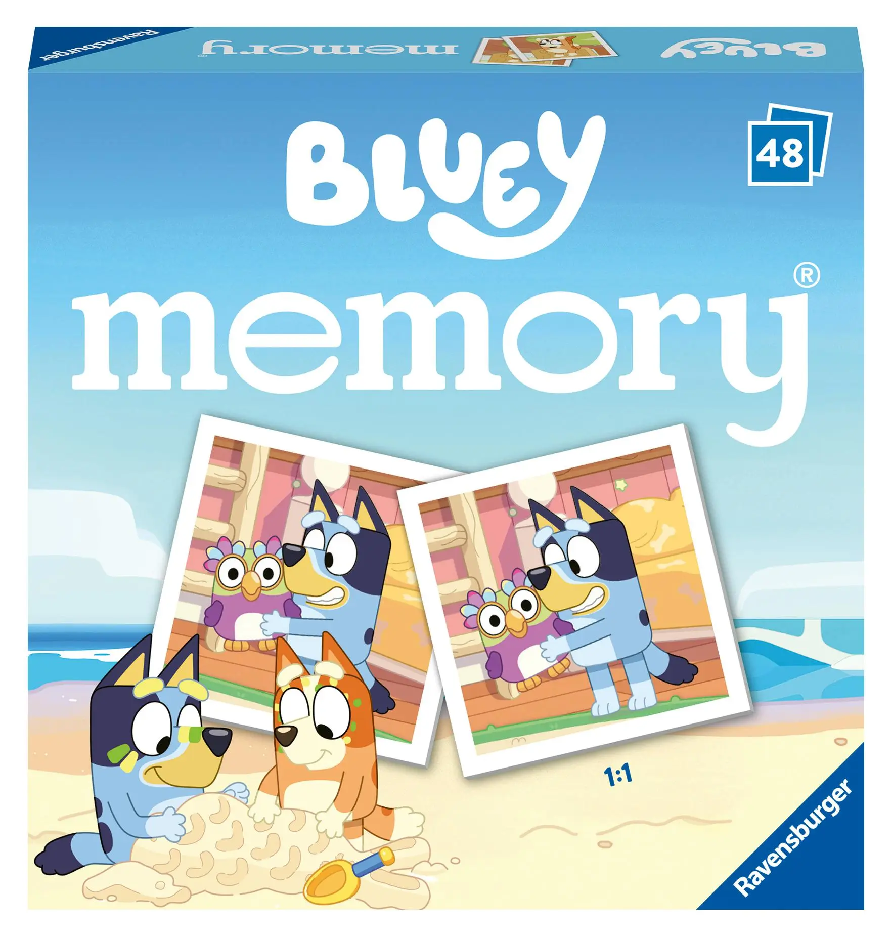 Cover: 4005556209347 | Ravensburger 20934 - mini memory® Bluey, Spieleklassiker für alle...