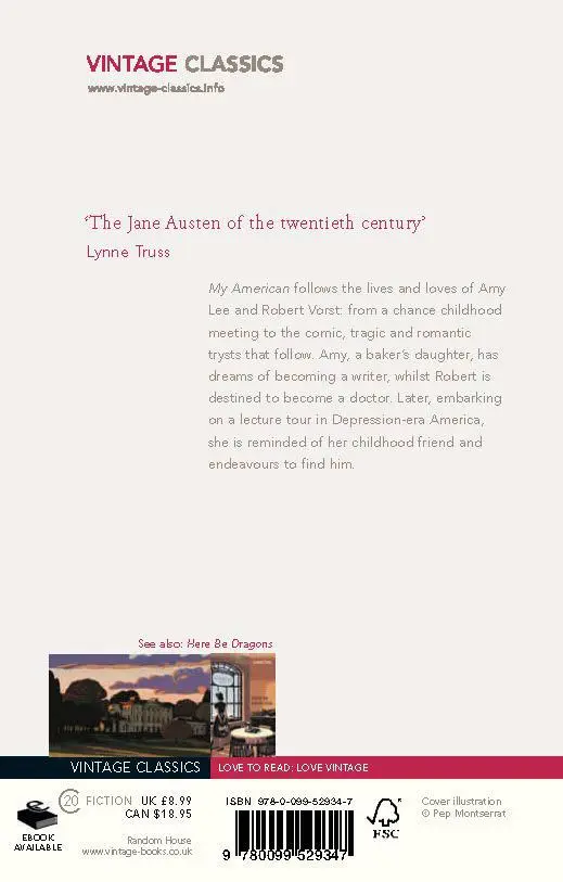Rückseite: 9780099529347 | My American | Stella Gibbons | Taschenbuch | Englisch | 2013